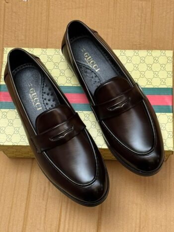 Premium Penny Loafer Dark Brown