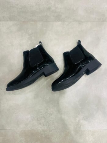 Gloss Finish Chelsea Formal Boots